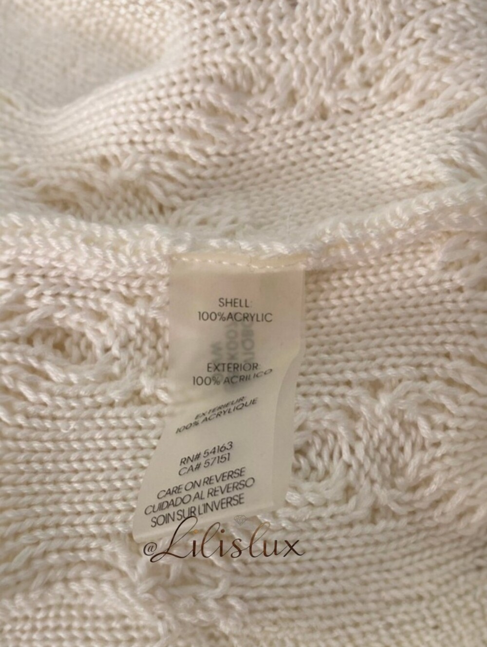 Calvin Klein Size M Ivory Cable Knit Faux Wrap Leather Buckle Sweater Dress EUC - Picture 10 of 16